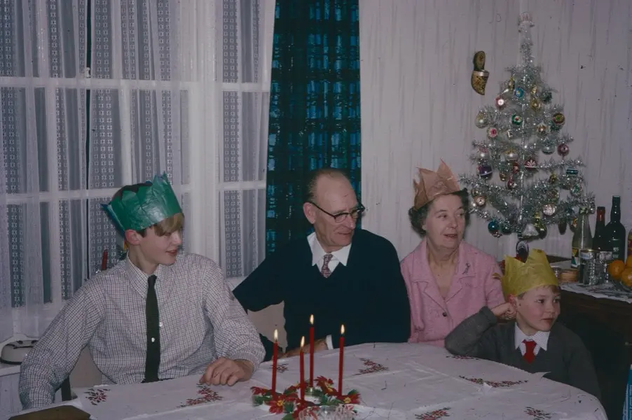 Vintage family photo