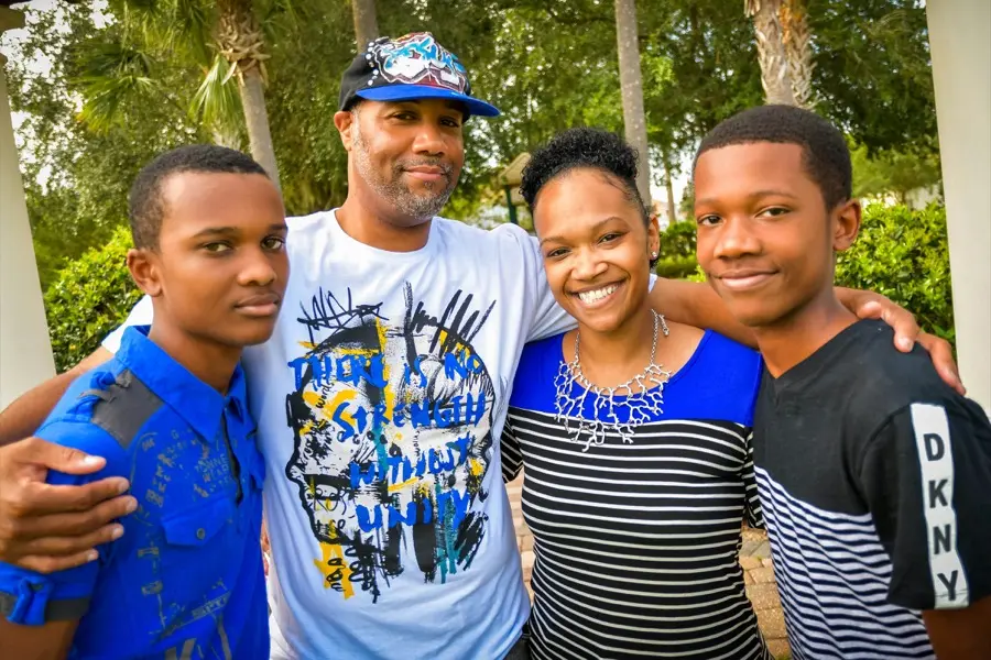 Vintage family photo